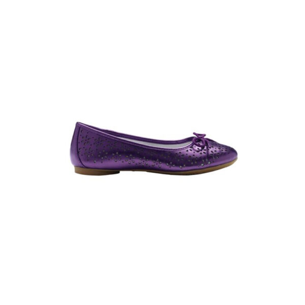 Lands' End (UK), Girls' Perforated Ballet Shoes - Image 3