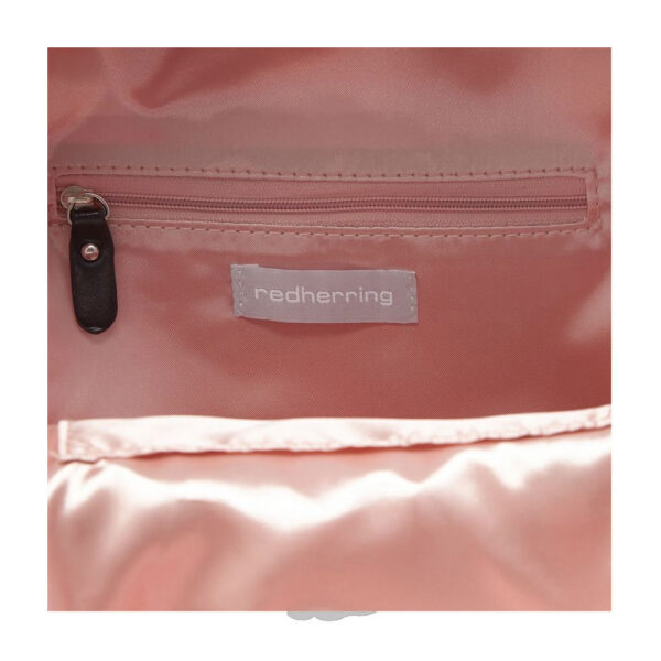 Red Herring (UK), Pink Zip Backpack Bag - Image 3