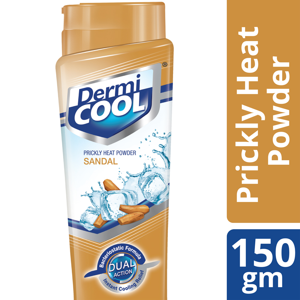 Dermi Cool Prickly Heat Powder - 150g (sandal) - Price in India, Buy Dermi  Cool Prickly Heat Powder - 150g (sandal) Online In India, Reviews, Ratings  & Features | Flipkart.com