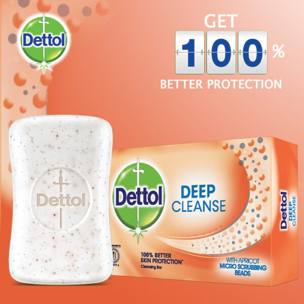 Dettol Soap 75 gm Deep Cleanse - Image 2