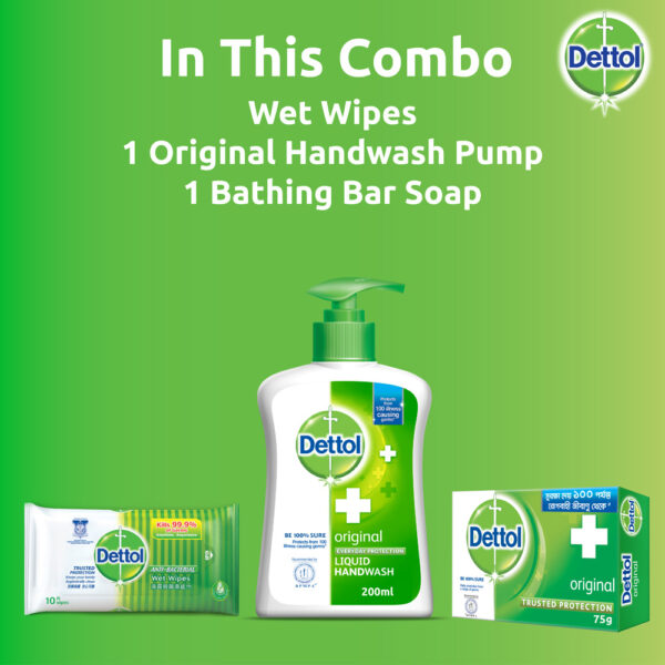 Dettol Combo Pack- Original - Image 2