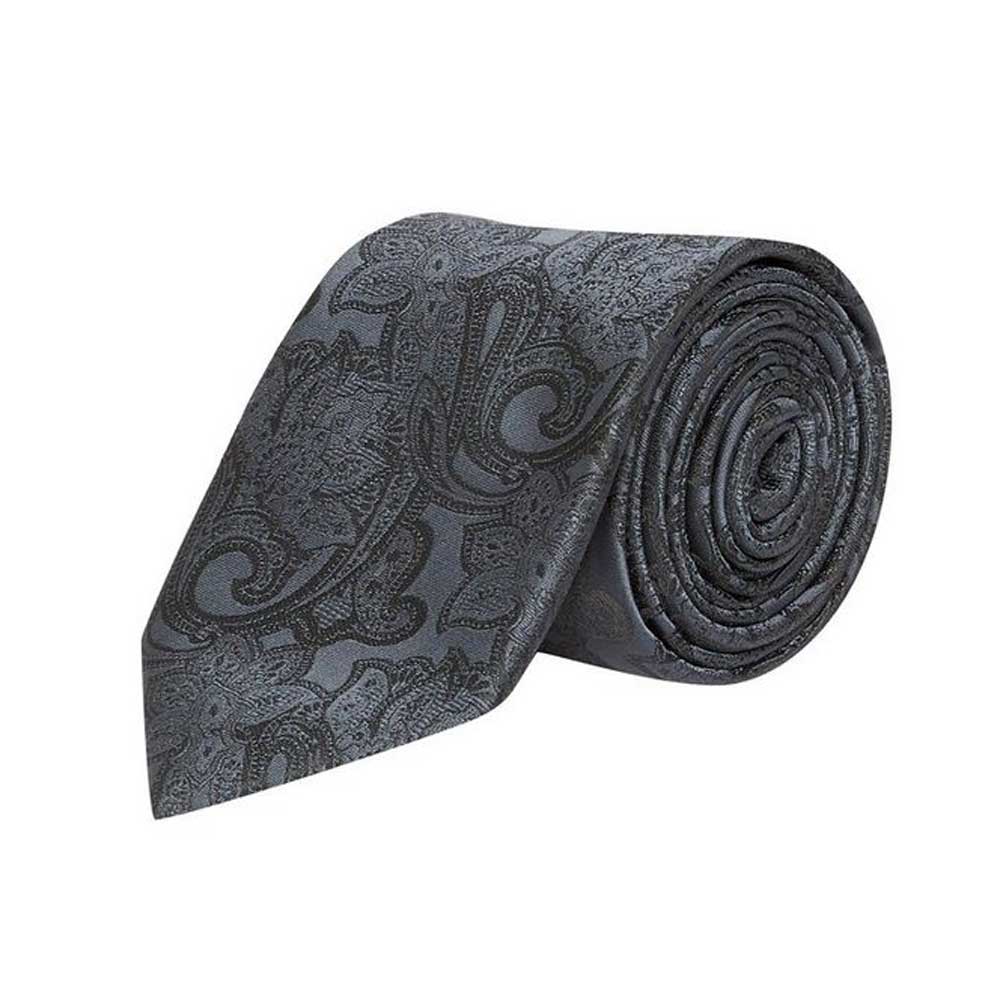 Burton, Black Paisley Tie – ShahebBiBi.com