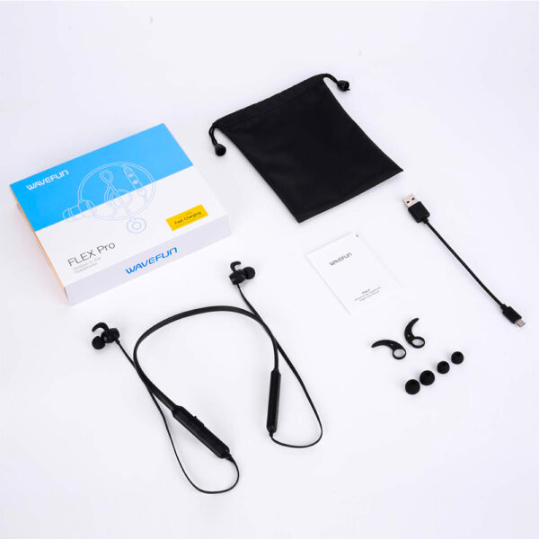 Wavefun FLEX PRO Bluetooth 5.0 Earphone Fast Charging - Image 3