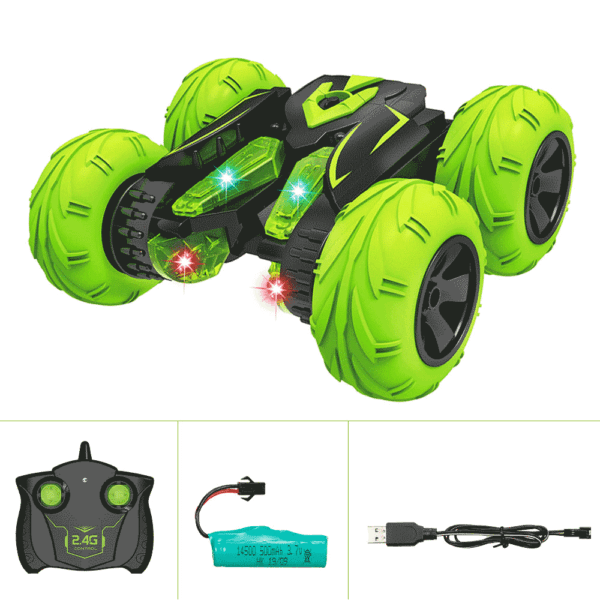 360 Degree Double Side Remote Control Stunt Car(Color may vary) - Image 3