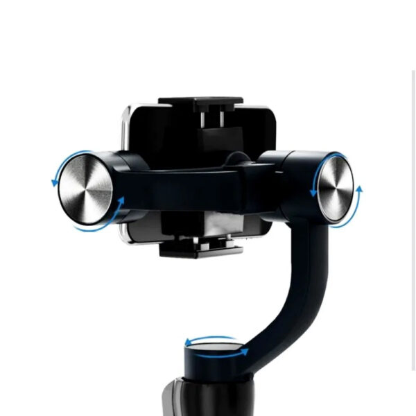 WIWU, S5B 3-Axis Hand held Stabilized Gimbal -(Black) - Image 3