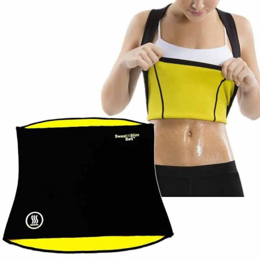 Sweat slim belt for women - Gym & Fitness - 1759476065