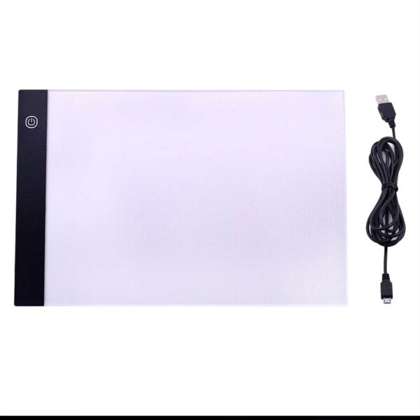 Educational Drawing Board 3 Level Dimming Led Drawing Copy Pad / Light Pad / Sketch Pad (Size - A4-1) - Image 7