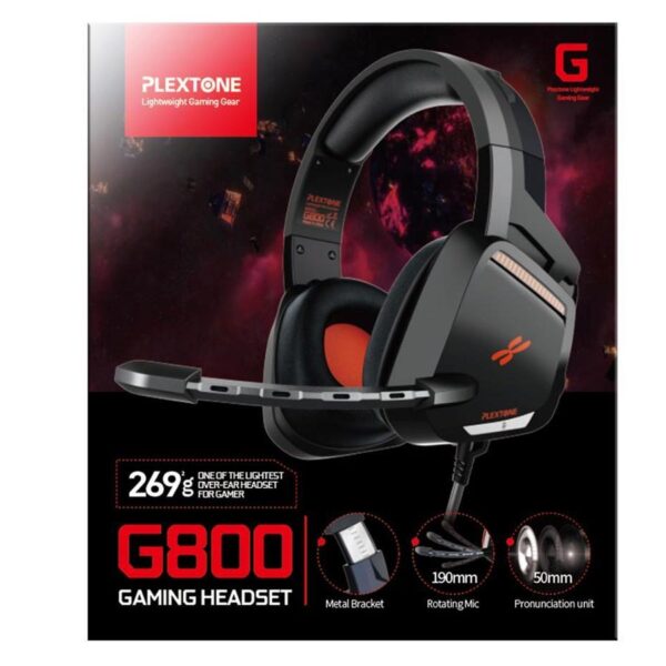 Plextone G800 Wired Gaming Headset - Image 3