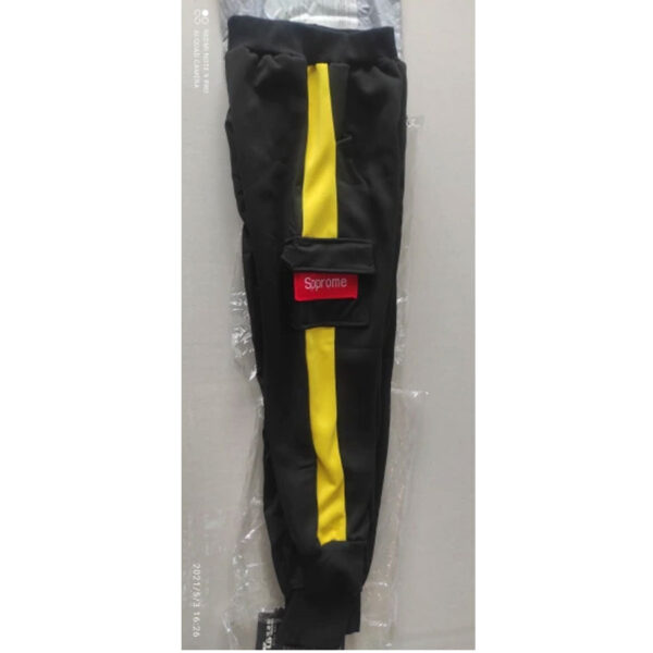 Boys Sports Yellow Stripe (Sorryme) Trouser / Sweat pant  ( 8 to 14+ years) - Image 5