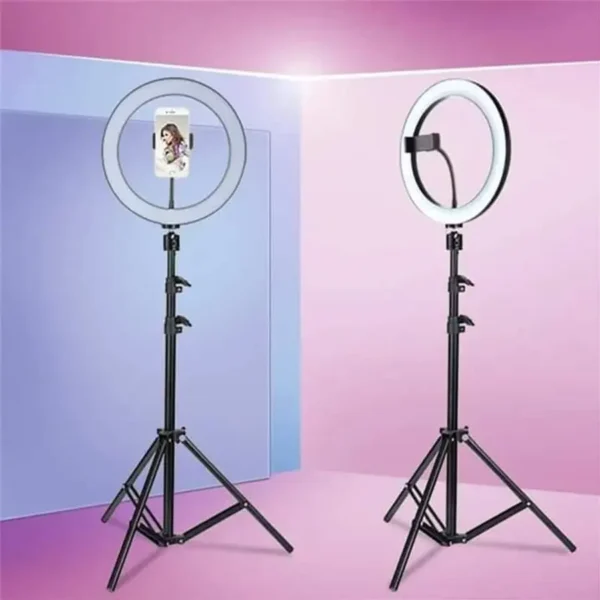 Led Ring Lights with Selfie Stand (12 Inch) - Image 3