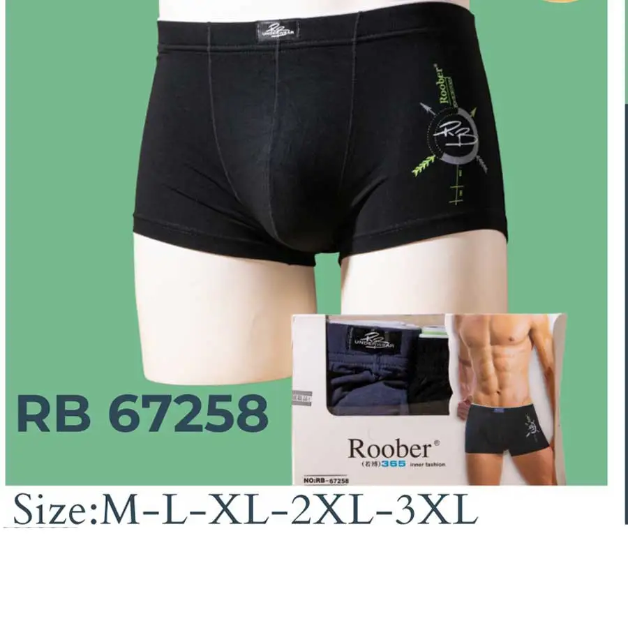 BRIEFS ROOBER 365 INNER FASHION 2 PCS PACK NO:RB-67258