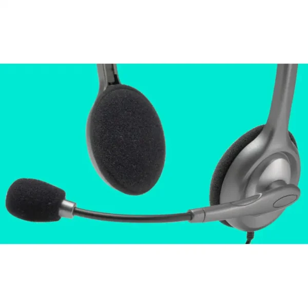 Logitech H110 STEREO Headset (Two port) - Image 4