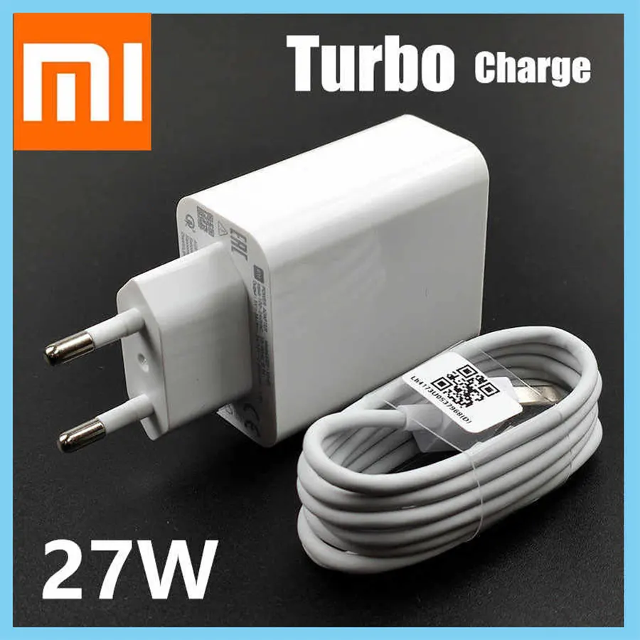 MI Turbo Fast Charging Type C Charger (27W) – 