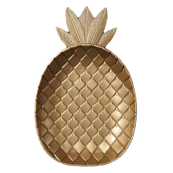 Nordic Style Wooden Pineapple Shape Dish / Tray - Image 5