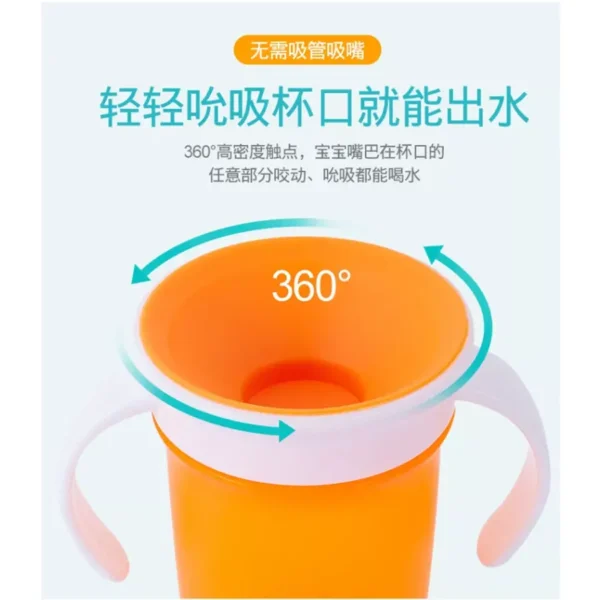 360 Degree Spoutless Dentist Recommended Magic Leakproof Cup - Image 4