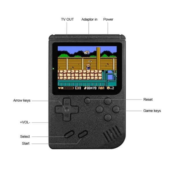 Sup Game Box Power 400 In 1 Handheld Console Game - Can Be Connected To The TV - Image 5