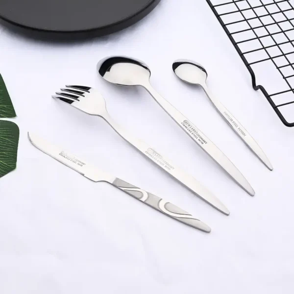 Vintage Style Dinnerware Stainless Steel Cutlery / Spoon 6pcs Set (Germany) - Image 7