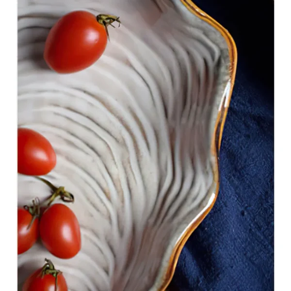 Nordic Style Shell Shape Tableware Ceramic Tray (1Pc) - Type1 - Image 6