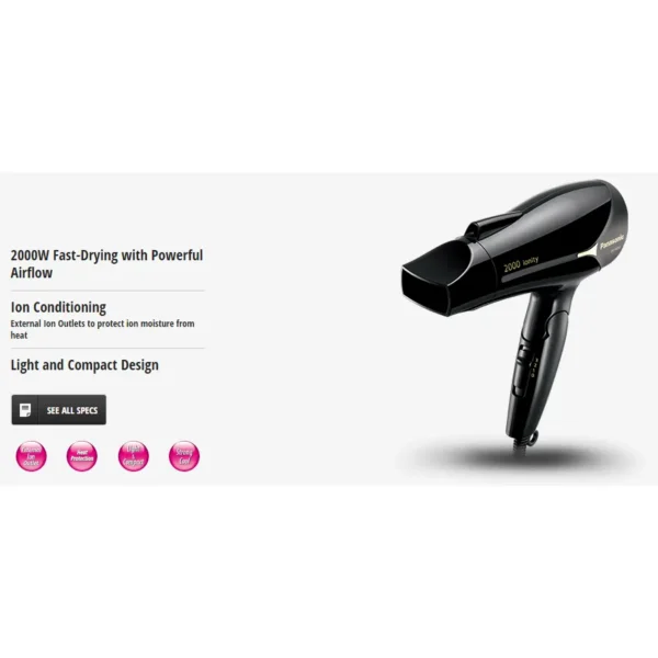 Panasonic Hair Dryer (EH-NE64) - Image 4