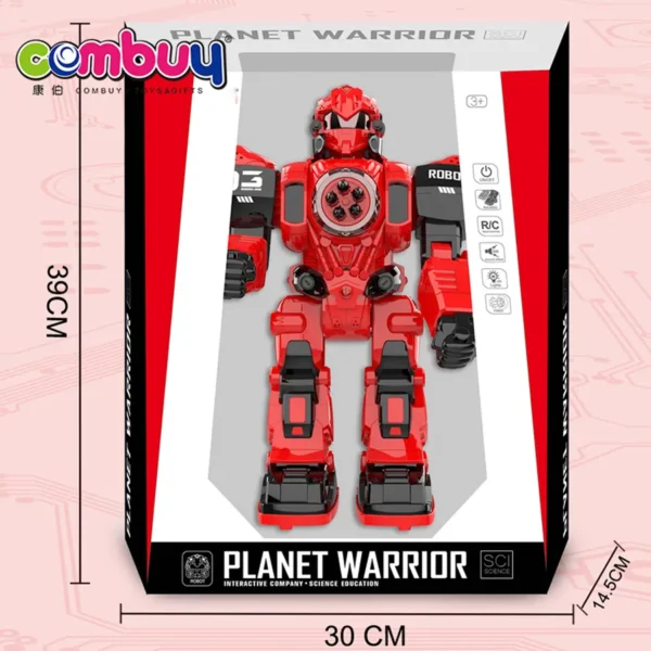 Large Remote Control Robot Toys With Shoots Missiles, Walks, Talks Dances & Flashing Lights Sounds - Image 6