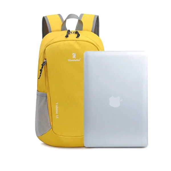 15L Lightweight Waterproof Camping Rucksack Backpack/Bag - Yellow - Image 6