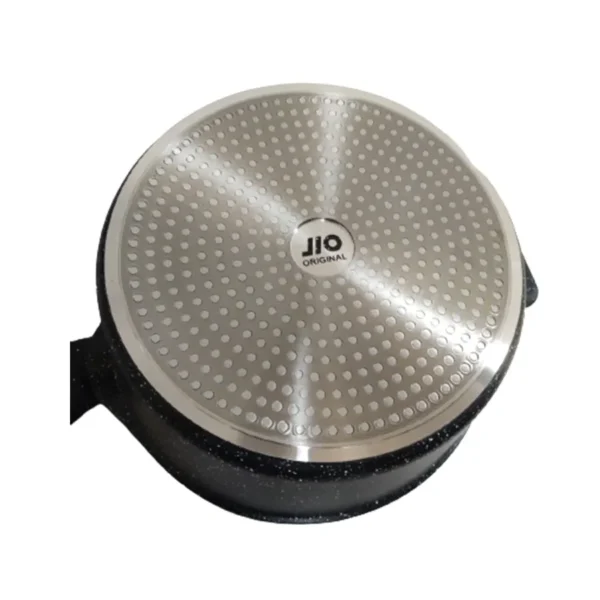 Jio Original Eco-Friendly Non-Stick Round Shape Marble Coating Cookware - Image 3