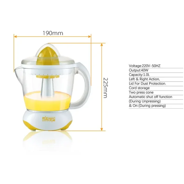 DSP Electric Juicer KJ-1002 - Image 3