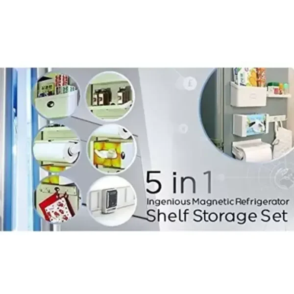 5 in 1 Magnetic Shelf Storage Set - Image 3