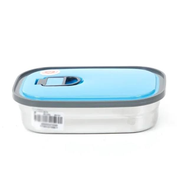 Executive Stainless Steel Lunch Box (Tedemei) Blue - 680ml - Image 3