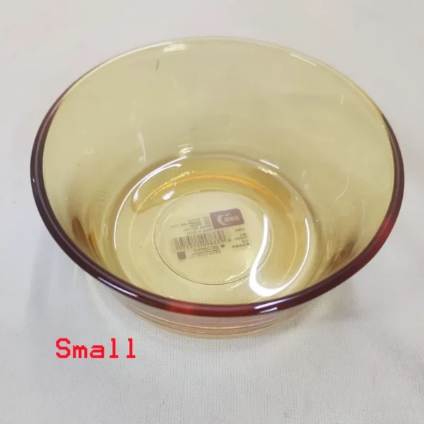 Deli Glassware Bowl Set With Big Bowl - 7 Pcs Set - Image 3