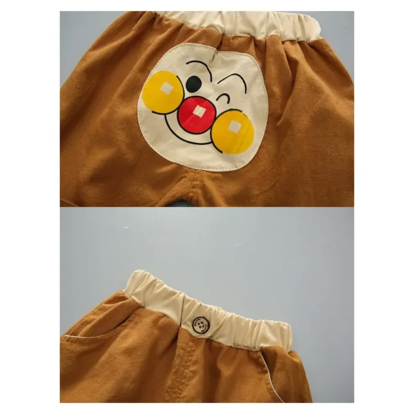 Kids Summer Anpanman Boutique T-shirt Shorts Outfits (6 Month To 3 Years) - Image 3