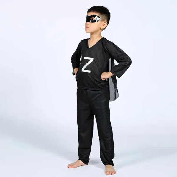 Kids Zorro Costume Dress Set - (4 to 6 Years) - Image 3