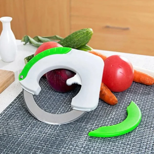 Multipurpose Rolling Knife Circular Kitchen Cutter - Image 3