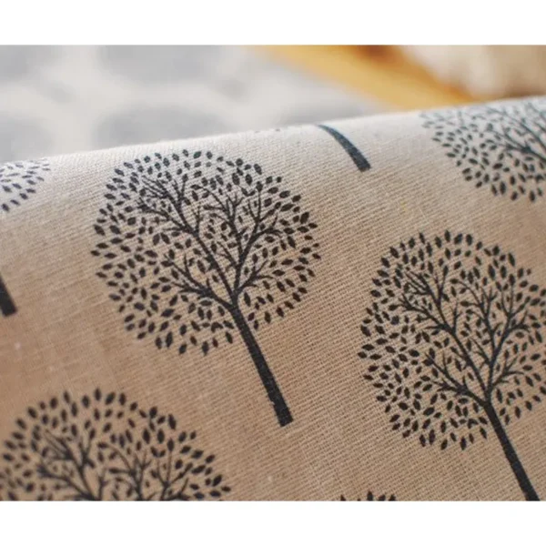 Rustic Washable Floral Mulberry Tree Pattern Table Runner / Table Decorative Cloth - Image 3