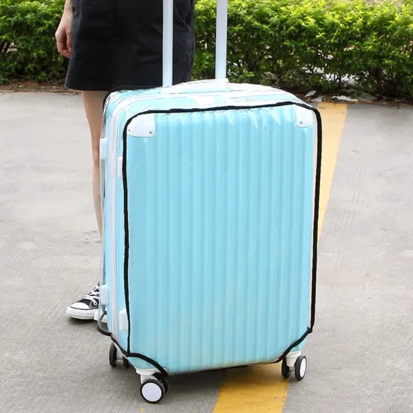 Waterproof Transparent Protective Luggage/Suitcase Cover - Image 3