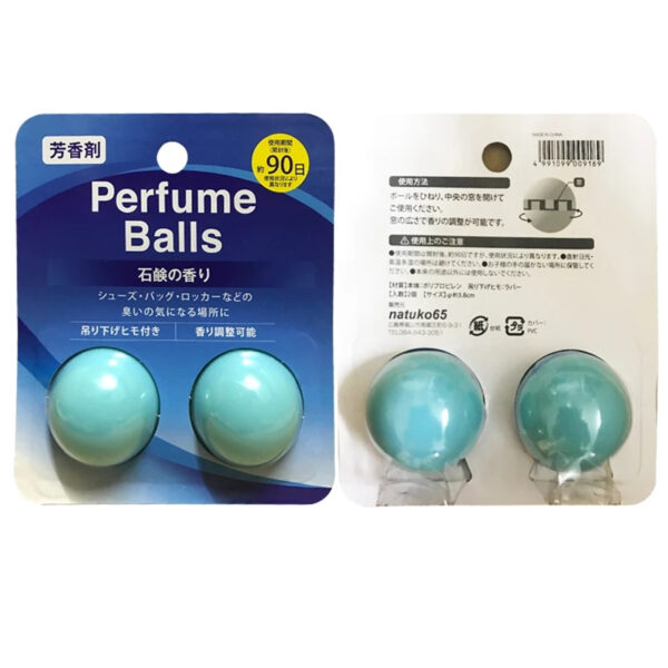 2pcs Shoes Deodorant Balls Sneaker Deodorant Balls Air Freshener Perforating Balls for Shoes Gym Bags Locker Car Drawer - Image 5